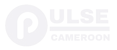 pulse cameroon white logo